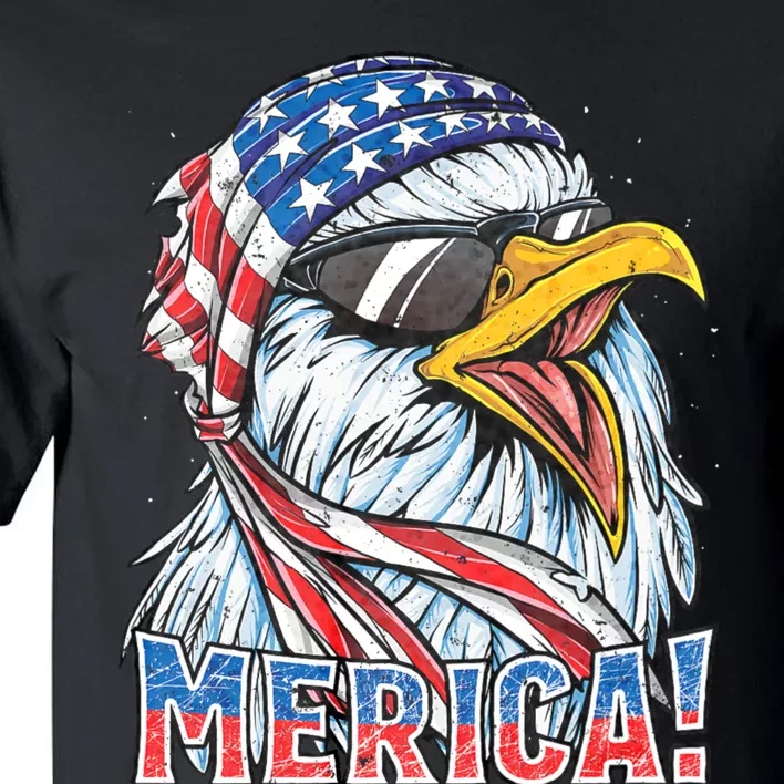 Eagle Merica 4th Of July Merica American Tall T-Shirt