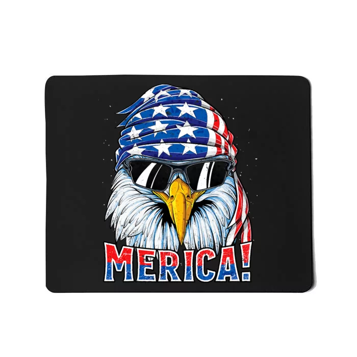 Eagle Merica 4th Of July Merica American Mousepad