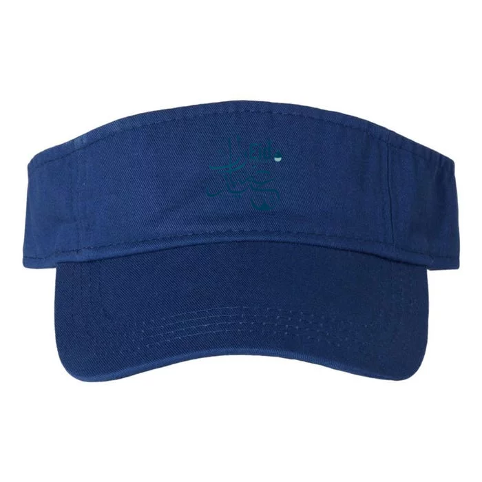 Eid Mubarak Arab Calligraphy Eid Mubarak Cute Gift Valucap Bio-Washed Visor