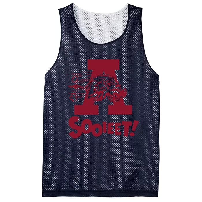 Eric Musselman ArKansas Sooieet Lightweight Mesh Reversible Basketball Jersey Tank