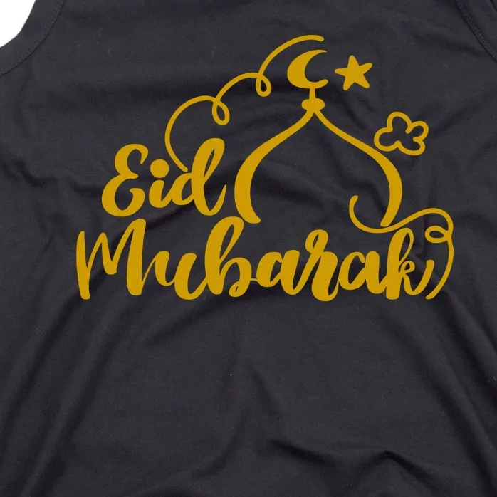 Eid Mubarak Arabic Holiday Tank Top