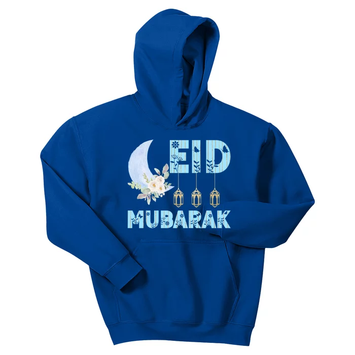 Eid Muslim Arab Clothing Cute Gift Eid Mubarak Meaningful Gift Kids Hoodie