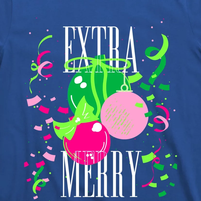 Extra Merry And Bright Southern Prep Simply Christmas Gift T-Shirt