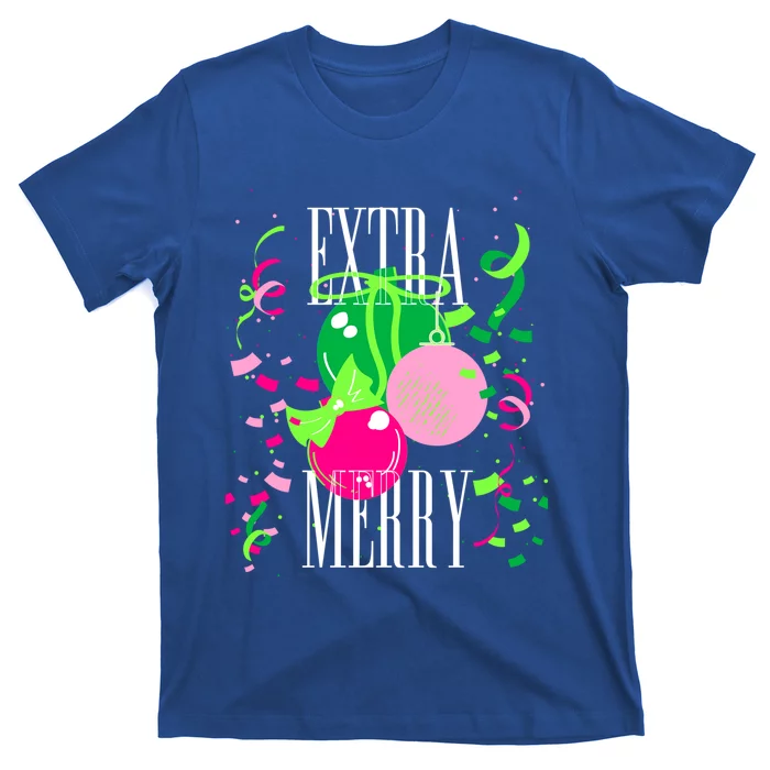 Extra Merry And Bright Southern Prep Simply Christmas Gift T-Shirt