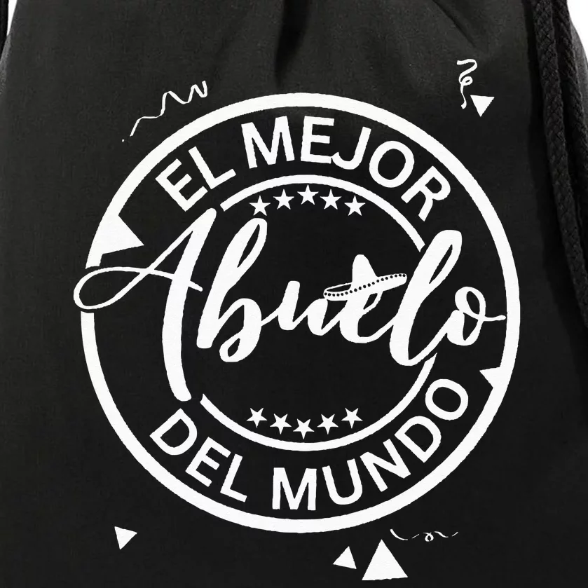 El Mejor Abuelo del Mundo Drawstring Bag