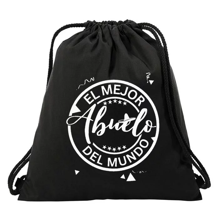 El Mejor Abuelo del Mundo Drawstring Bag