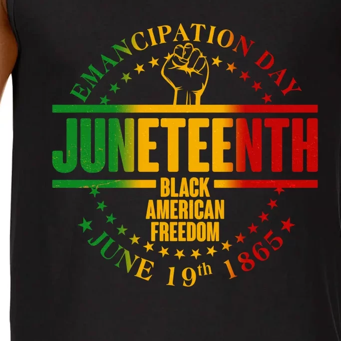 Emancipation Day Juneteenth Black American Freedom Comfort Colors® Tank Top