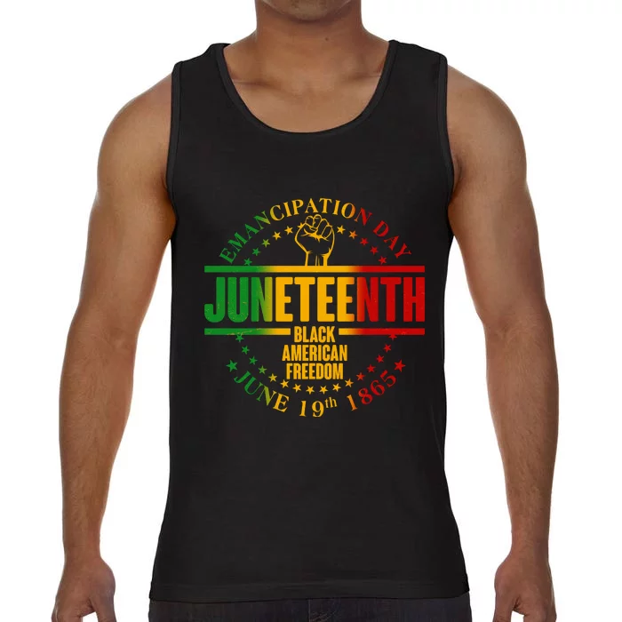 Emancipation Day Juneteenth Black American Freedom Comfort Colors® Tank Top