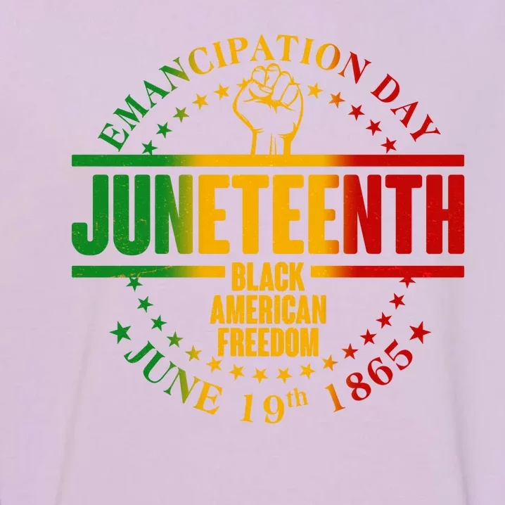 Emancipation Day Juneteenth Black American Freedom Garment-Dyed Sweatshirt