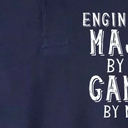 Engineering Major By Day Gamer By Night Student Engineer Softstyle Adult Sport Polo