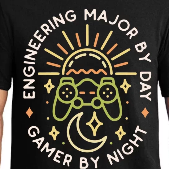 Engineering Major By Day Gamer By Night Console Games Lover Gift Pajama Set