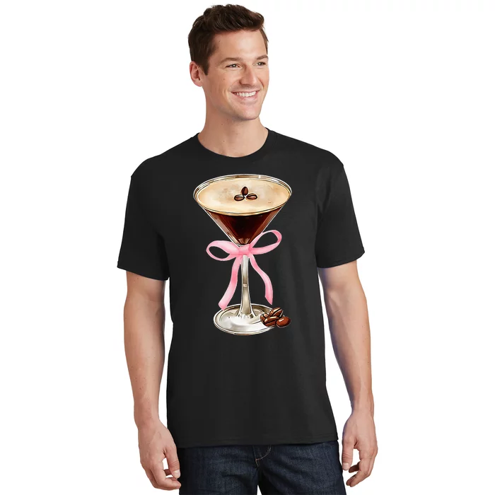 Espresso Martini Bow Graphic T-Shirt