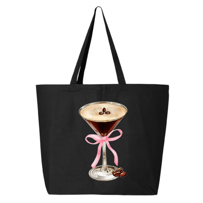 Espresso Martini Bow Graphic 25L Jumbo Tote