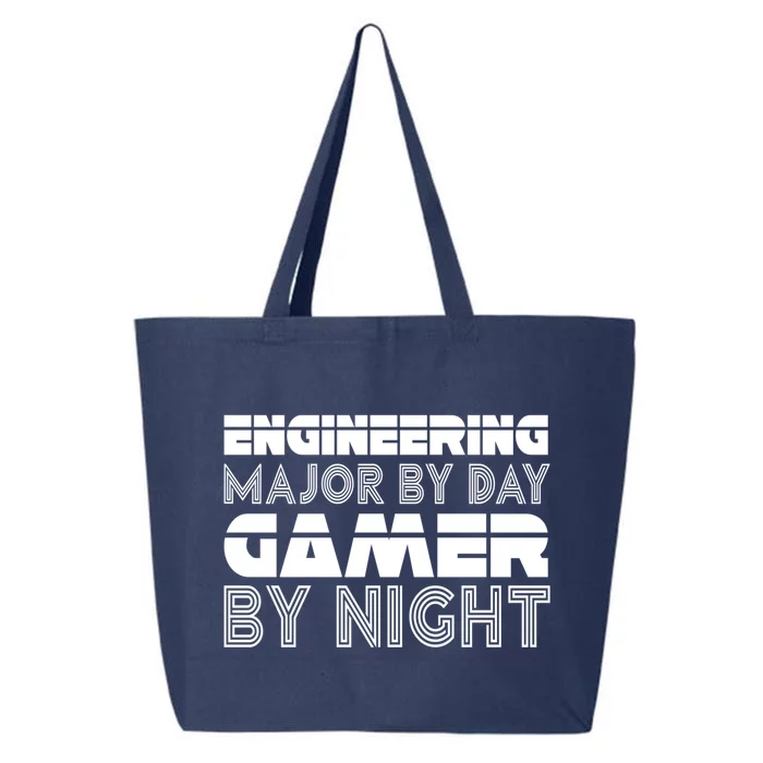 Engineering Major By Day Gamer Student Engineer Video Games Funny Gift 25L Jumbo Tote