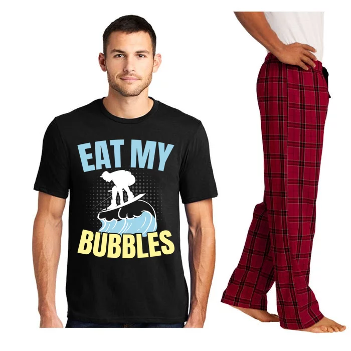 Eat My Bubbles Water Sport Water Ski Water Skiing Gift Pajama Set