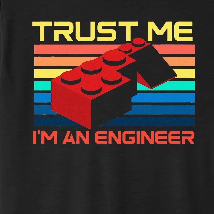 Engineer Master Builder Building Blocks Bricks Bricklayer ChromaSoft Performance T-Shirt