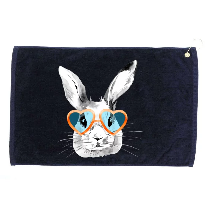 Easter Male Bunny Cute Holiday Grommeted Golf Towel