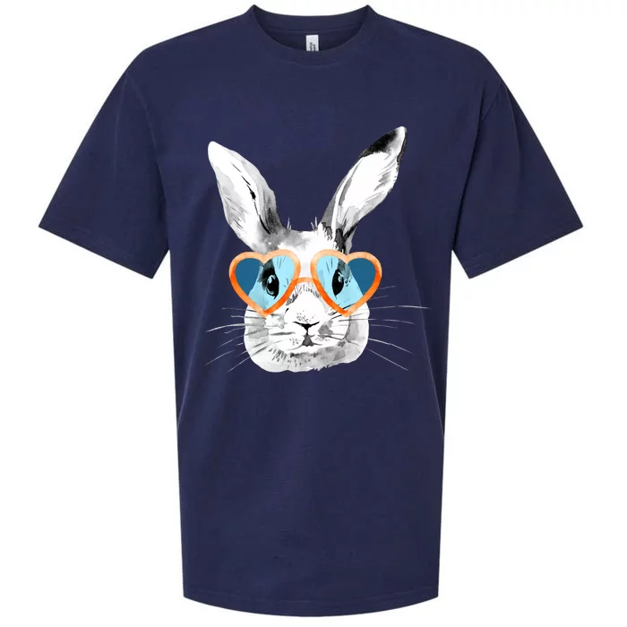 Easter Male Bunny Cute Holiday Sueded Cloud Jersey T-Shirt