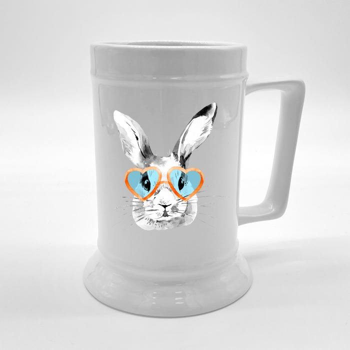 Easter Male Bunny Cute Holiday Front & Back Beer Stein