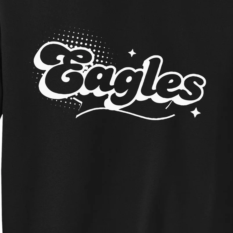 Eagles Mascot Back To School Spirit Sport Fans Game Sweatshirt