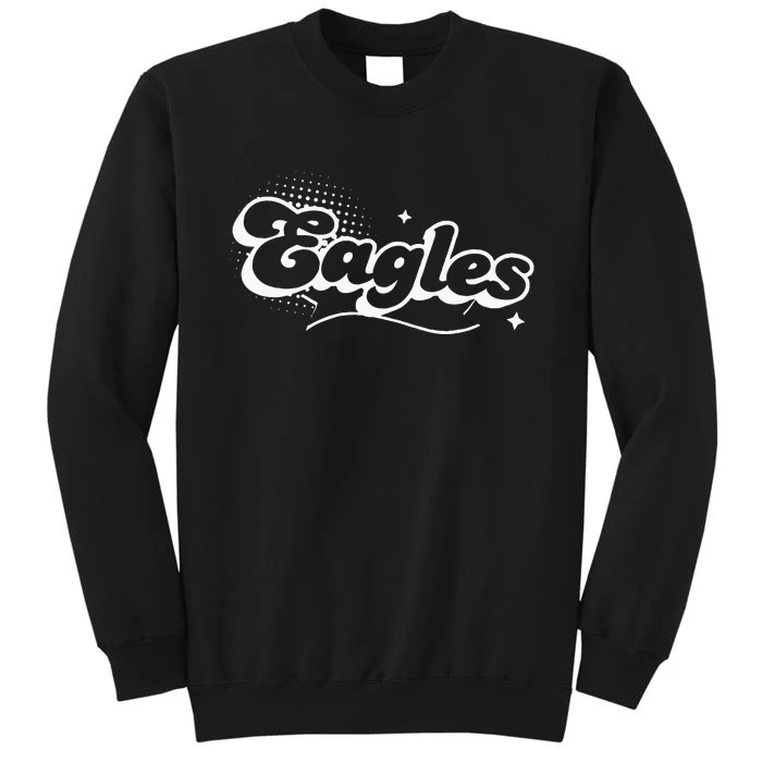 Eagles Mascot Back To School Spirit Sport Fans Game Sweatshirt