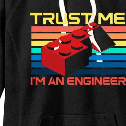 Engineer Master Builder Building Blocks Bricks Bricklayer Women's Fleece Hoodie