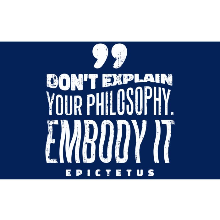 Embody Your Philosophy Bumper Sticker