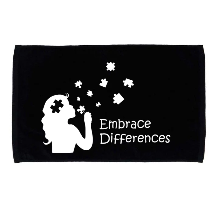 Embrace Differences Microfiber Hand Towel