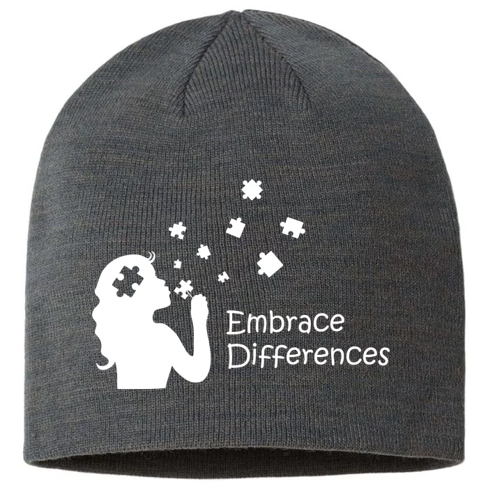 Embrace Differences 8 1/2in Sustainable Knit Beanie