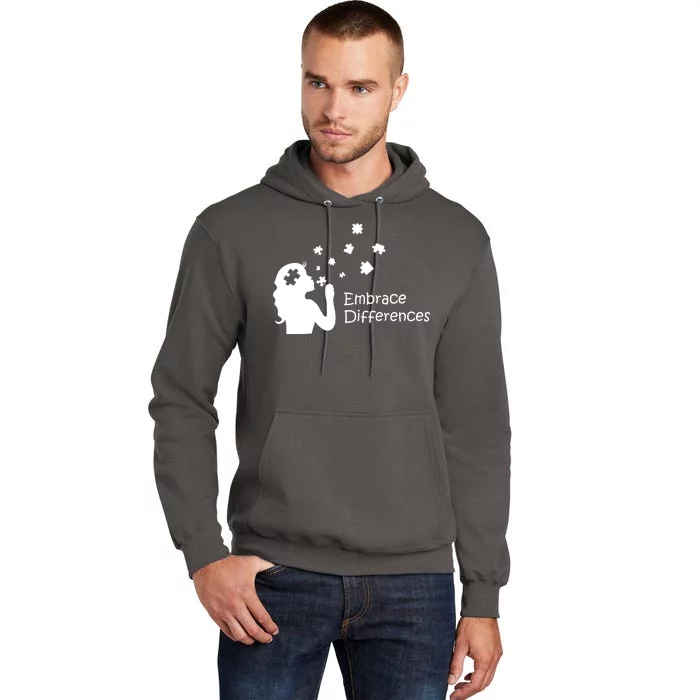 Embrace Differences Tall Hoodie