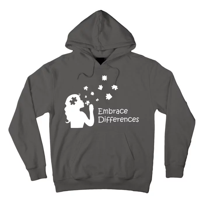 Embrace Differences Tall Hoodie