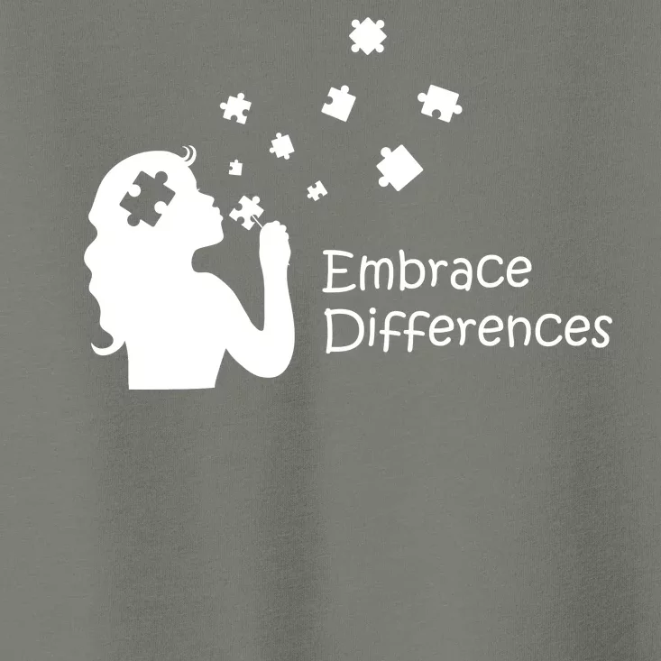 Embrace Differences Toddler T-Shirt