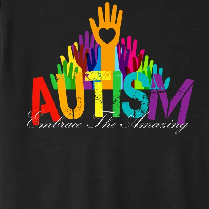 Embrace The Amazing Autism Hands ChromaSoft Performance T-Shirt