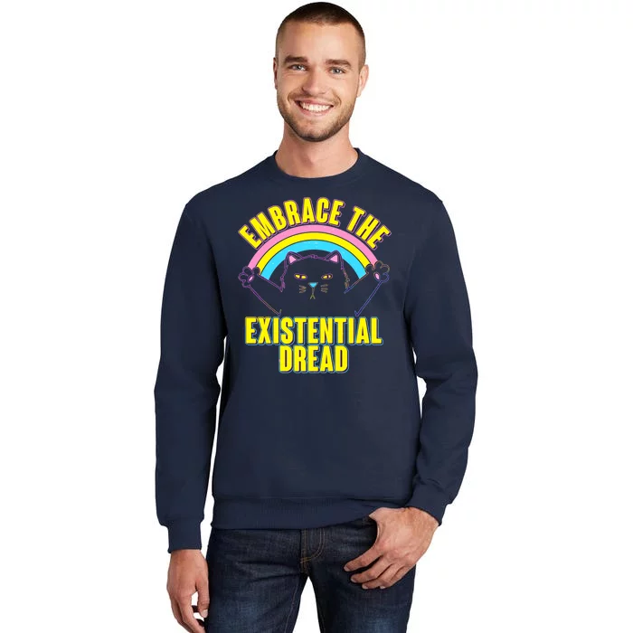 Embrace The Existential Dread Cat Sweatshirt