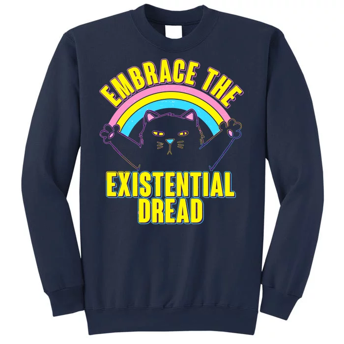 Embrace The Existential Dread Cat Sweatshirt