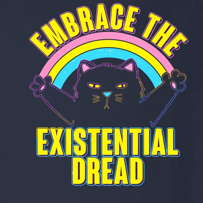 Embrace The Existential Dread Cat Toddler Long Sleeve Shirt