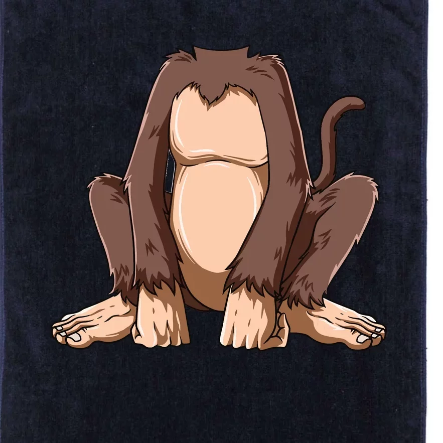 Easy Monkey Costume Monkey Body Headless Monkey Costume Platinum Collection Golf Towel