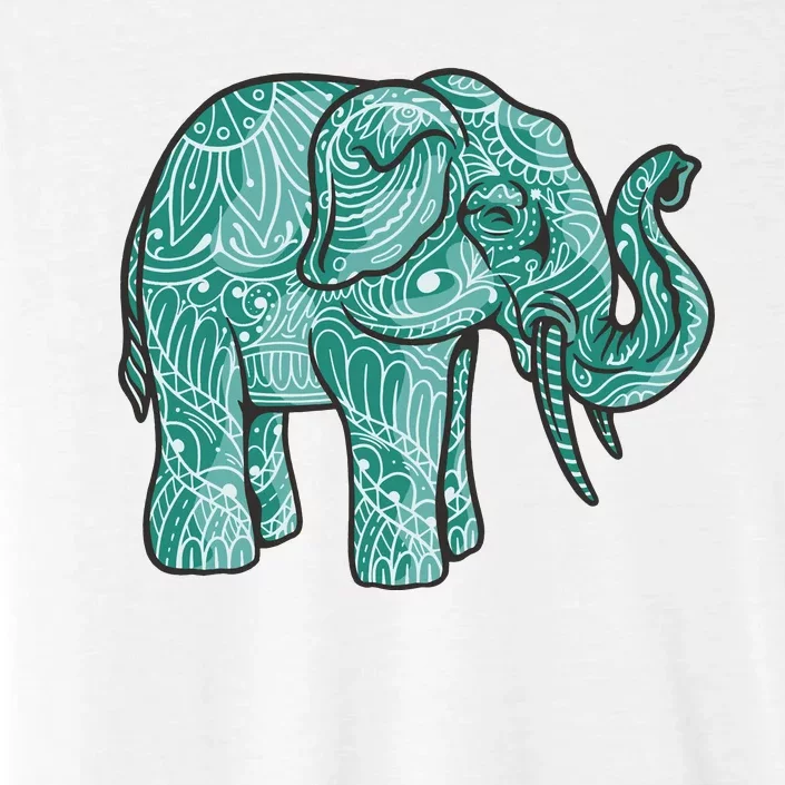 Elephant Mandala Cute Gift ChromaSoft Performance T-Shirt