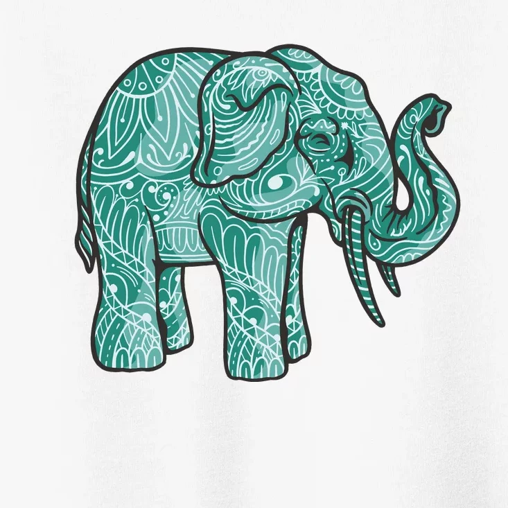 Elephant Mandala Cute Gift Toddler T-Shirt