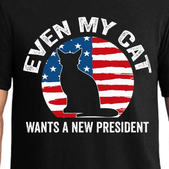 Even My Cat Wants A New President Pajama Set