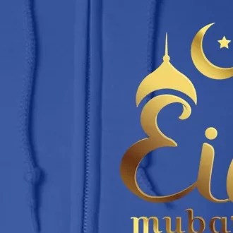 Eid Mubarak Celebrate With Unity For Muslims Eid Fitr Adha Cute Gift Full Zip Hoodie