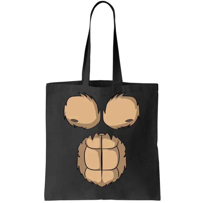 Easy Monkey Costume Monkey Body Headless Monkey Tote Bag