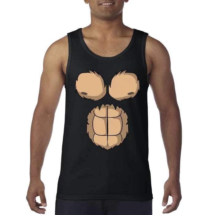 Easy Monkey Costume Monkey Body Headless Monkey Tank Top