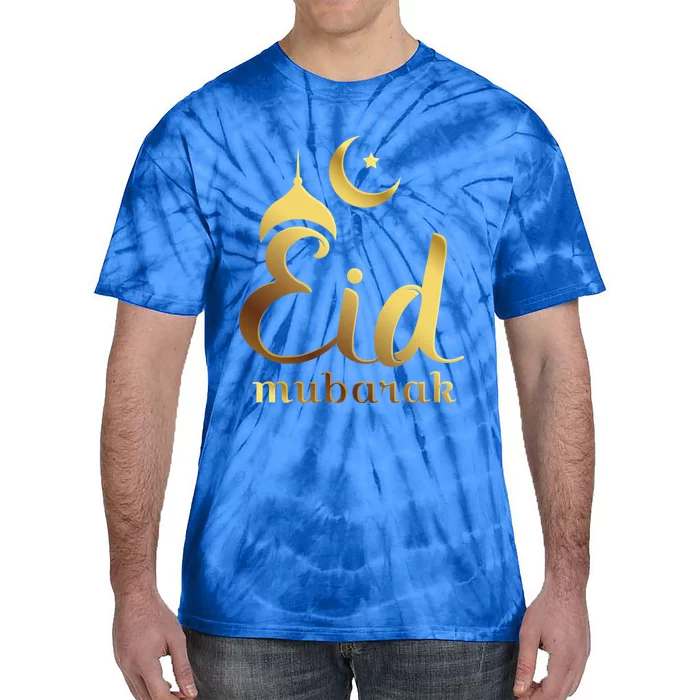 Eid Mubarak Celebrate With Unity For Muslims Eid Fitr Adha Cool Gift Tie-Dye T-Shirt