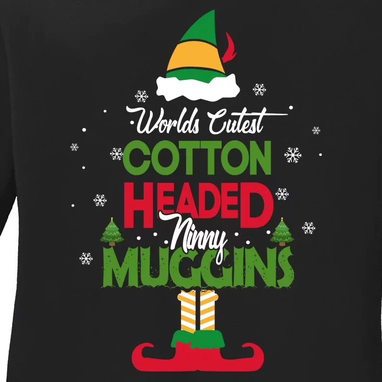 Cotton Headed Ninny Muggins Ladies Long Sleeve Shirt