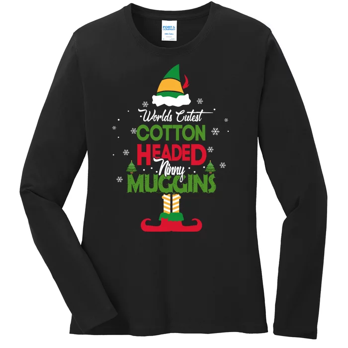 Cotton Headed Ninny Muggins Ladies Long Sleeve Shirt