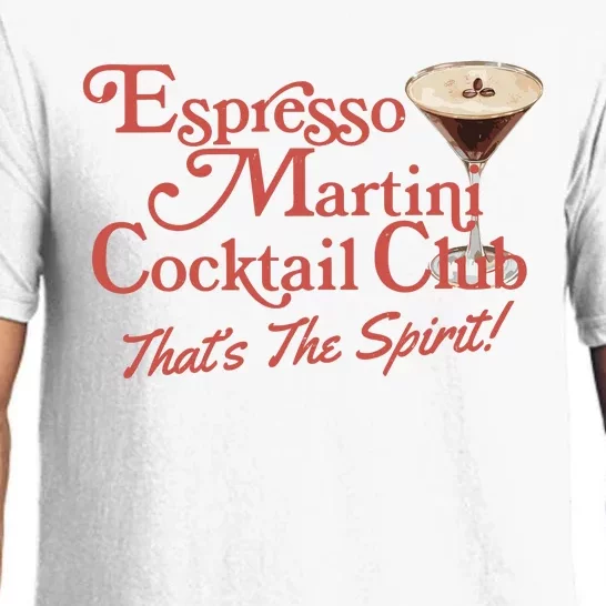 Espresso Martini Cocktail Club Pajama Set