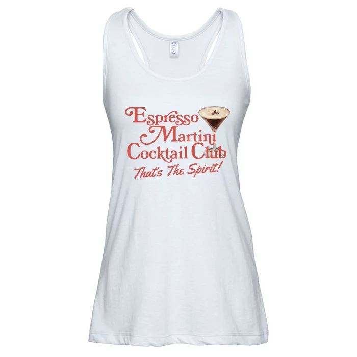 Espresso Martini Cocktail Club Ladies Essential Flowy Tank