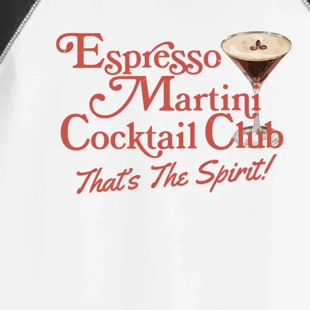 Espresso Martini Cocktail Club Toddler Fine Jersey T-Shirt