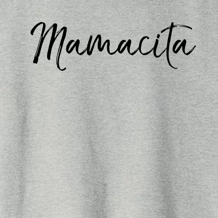 Espanol Mother's Day Gift Of Spanish Moms Mamacita Gift Women's Crop Top Tee